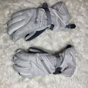 Head Gray Ski Gloves Boys Small